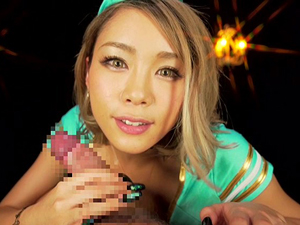 淫語ギャル痴女 見つめられながらの口まんこ抜き！藤本紫媛