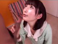 美少女佐々木りのあのフェラ、初顔射